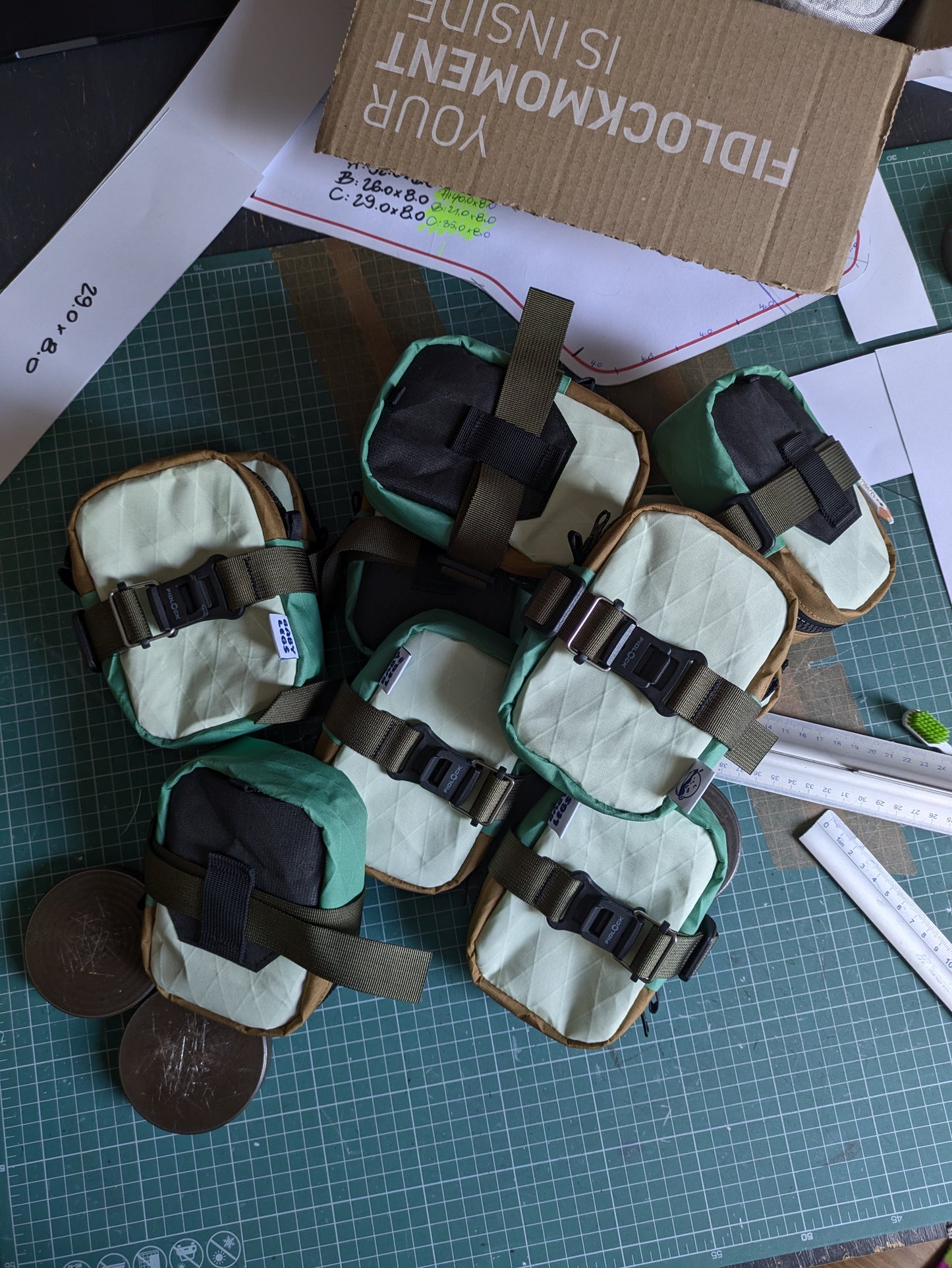 onigri saddle bag BabyLeg x Rider