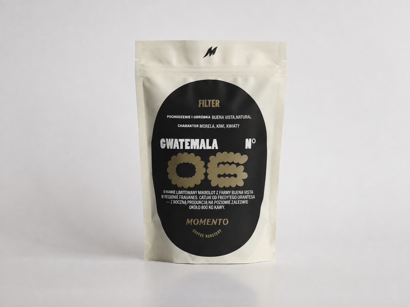 Kawa Ziarnista Specialty - Gwatemala Nº6, Buena Vista, Natural