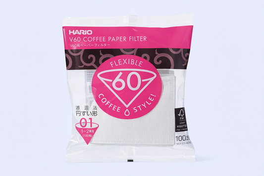 Filtry papierowe do dripa Hario V60-01 – 100 szt.
