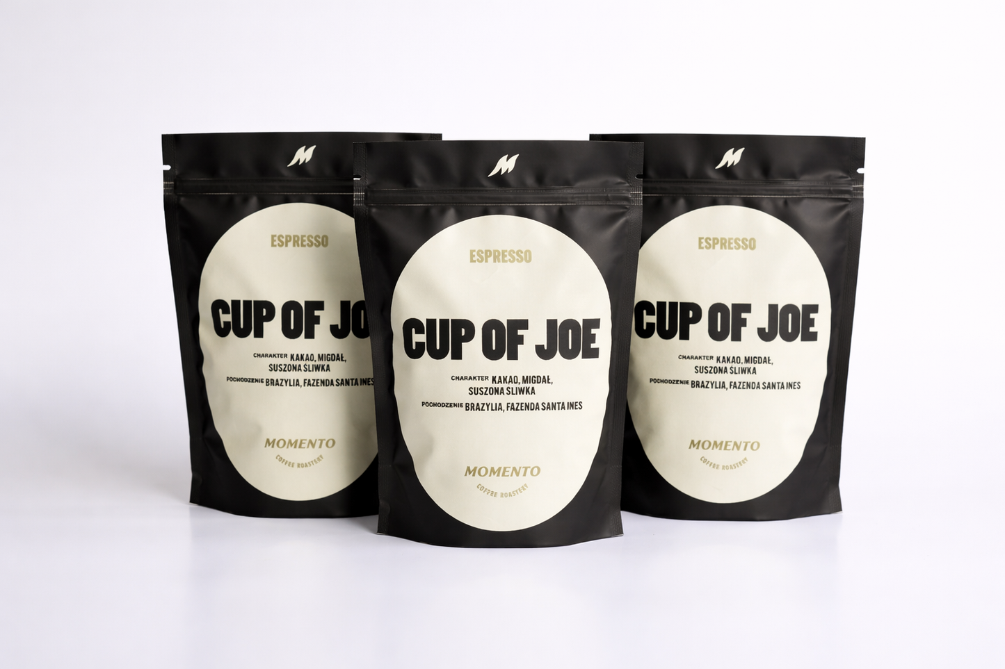 Zestaw kawy ziarnistej 3kg Cup of Joe Espresso – Brazylia, Fazenda Santa Ines