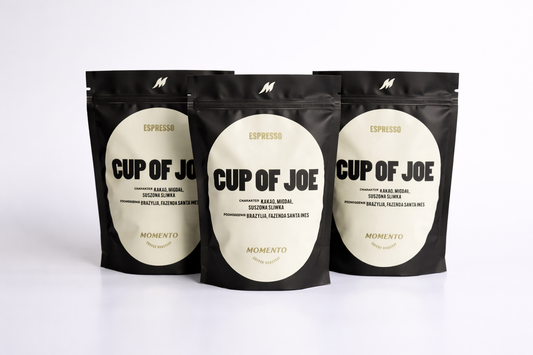 Zestaw kawy ziarnistej 3kg Cup of Joe Espresso – Brazylia, Fazenda Santa Ines