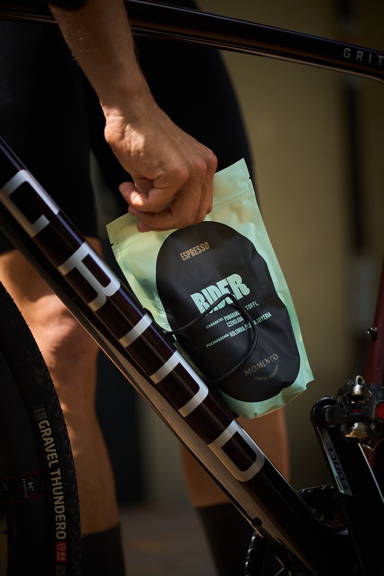 onigri saddle bag BabyLeg x Rider