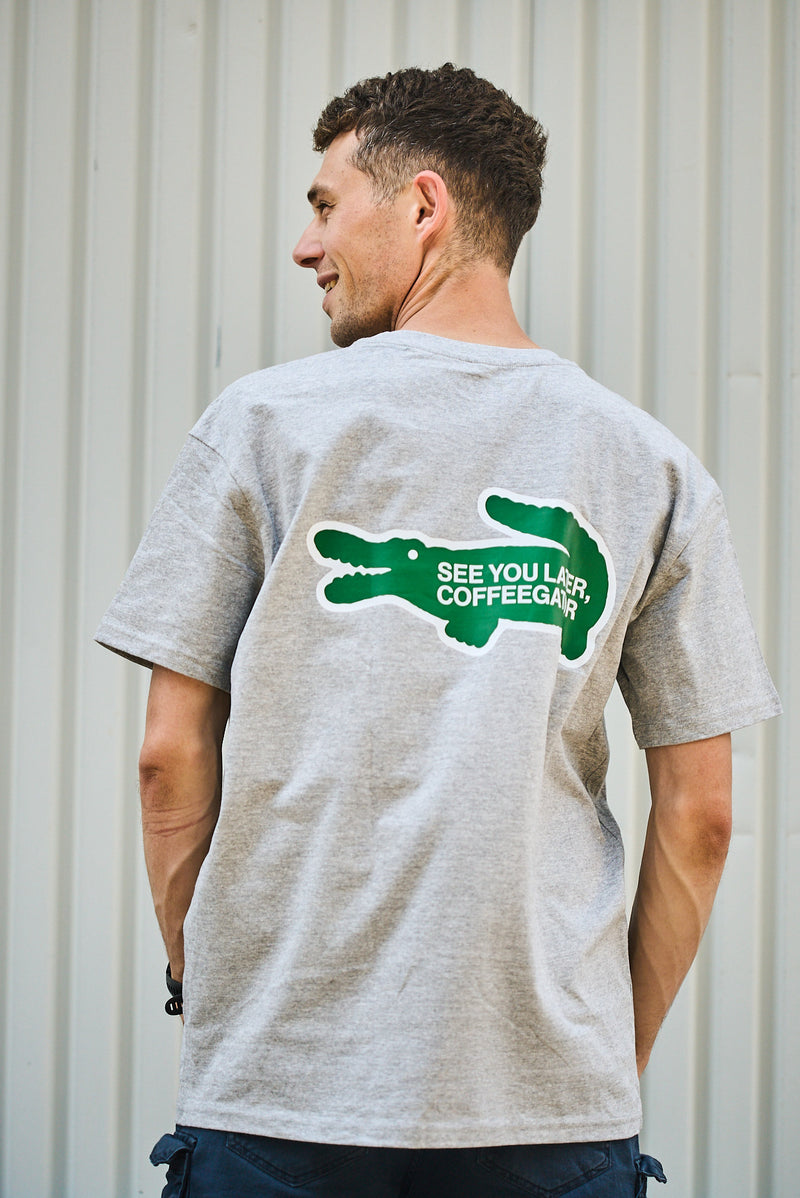 MOMENTO T-Shirt - Coffeegator. (Grey)
