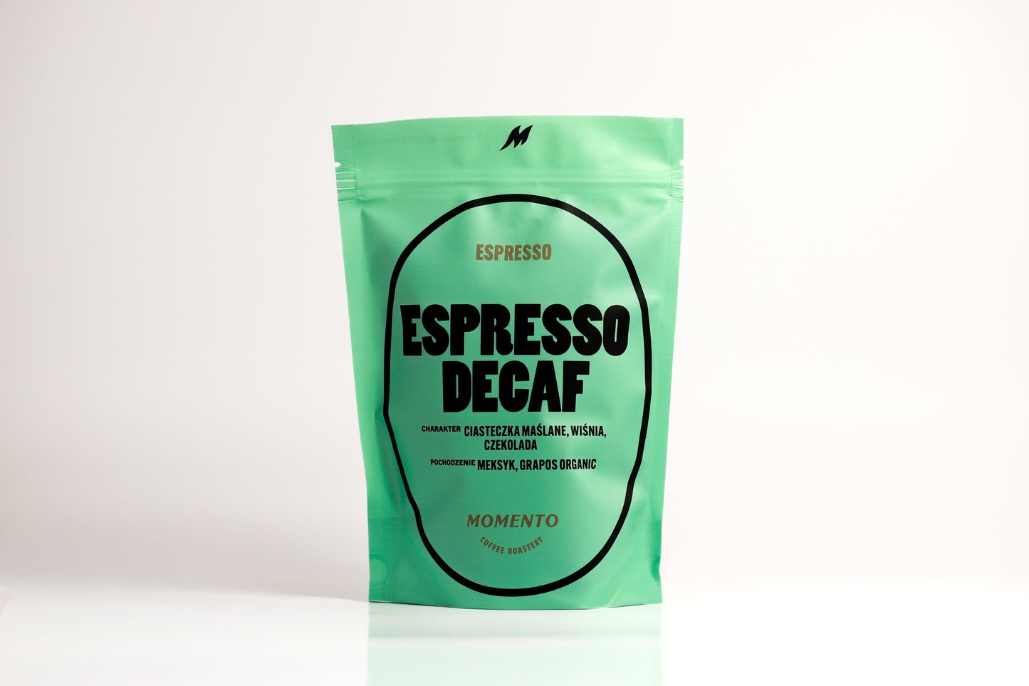 Kawa Ziarnista Bezkofeinowa - Espresso Decaf – Meksyk, Grapos