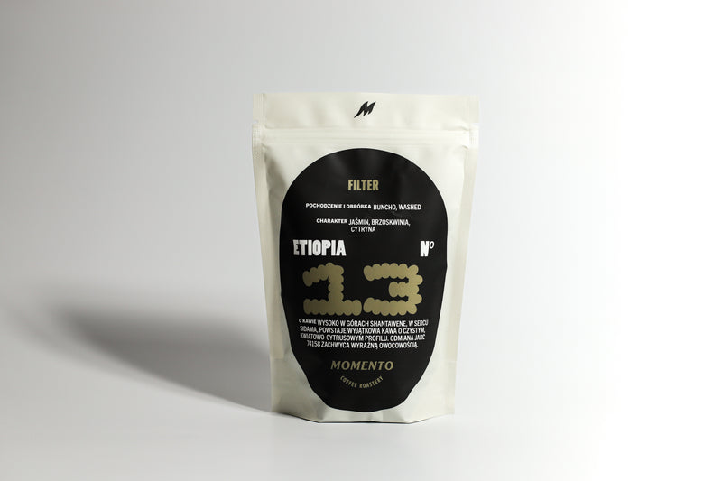 Kawa Ziarnista Specialty - Etiopia Nº13, Buncho, Washed