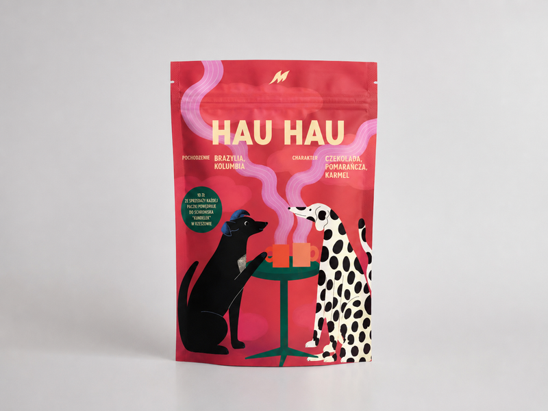 HAU HAU Kundelkowa kawa – Brazylia & Kolumbia