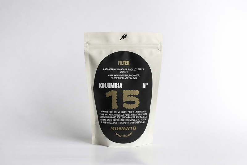 Kawa Ziarnista Specialty - Kolumbia Nº15, Finca Los Alpes, Washed