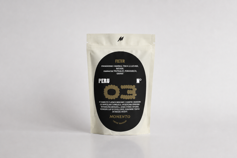 Kawa Ziarnista Specialty - Peru Nº3, Finca La Lucuma, Natural