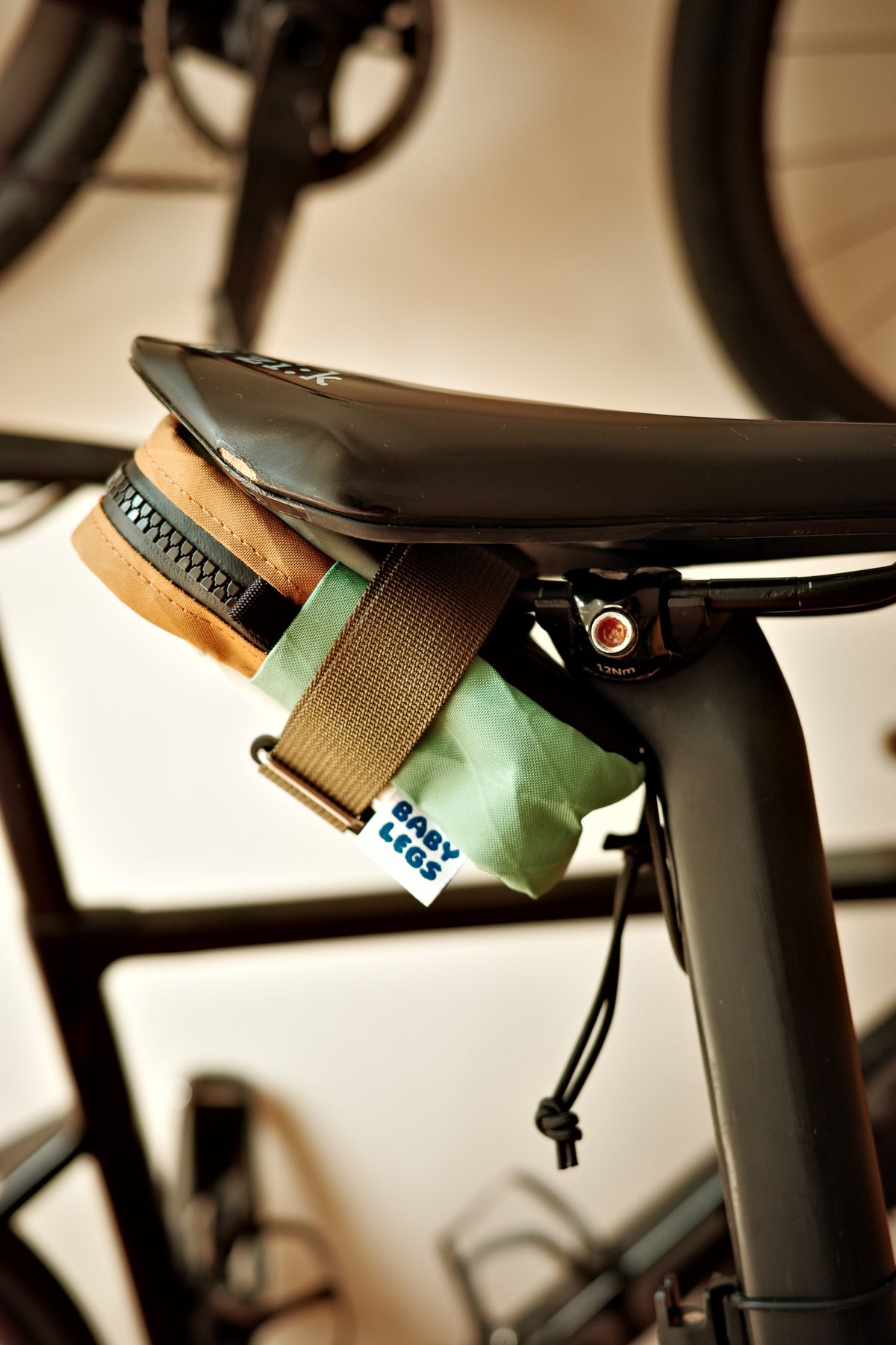 onigri saddle bag BabyLeg x Rider
