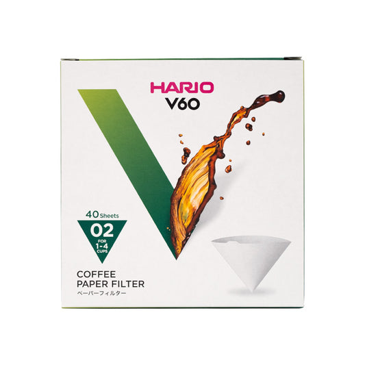 Hario filtry papierowe do dripa V60-02 (40 szt.)